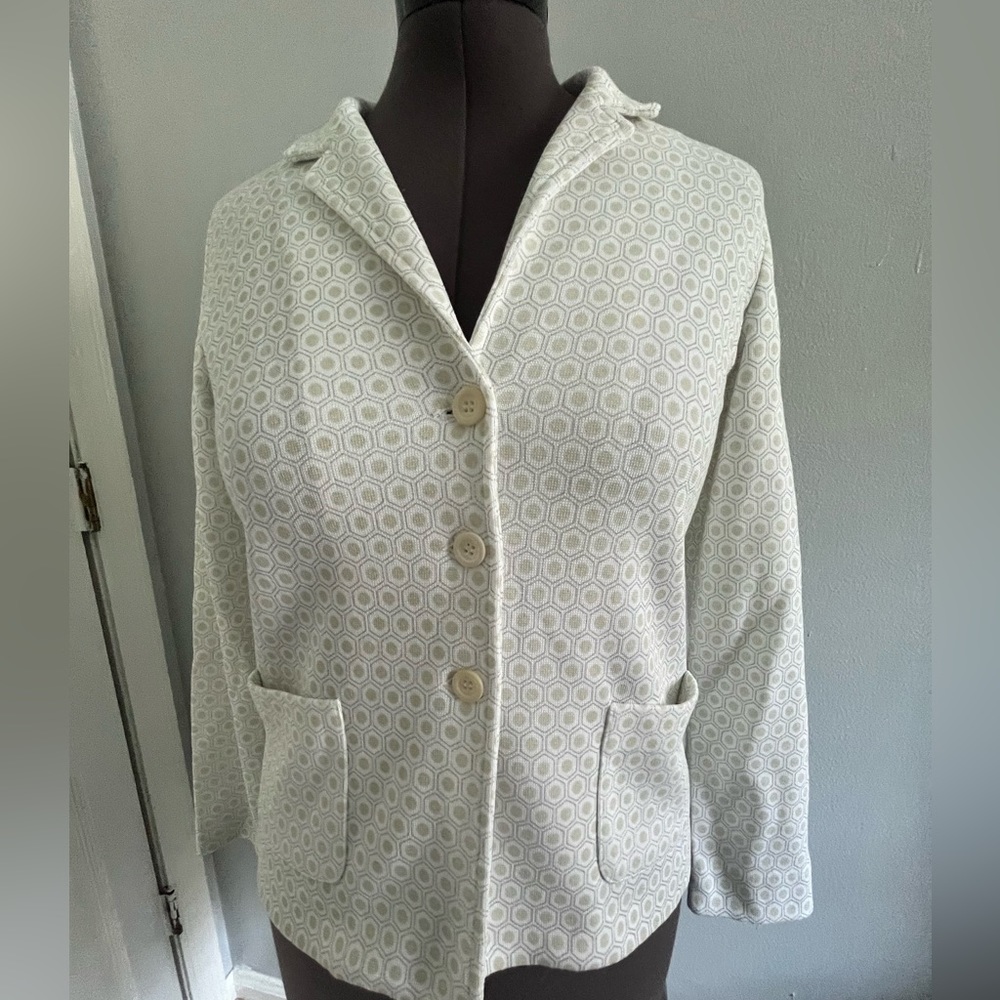 Ladies Amina Rubinacci Hexogonal Design Jacket - image 1